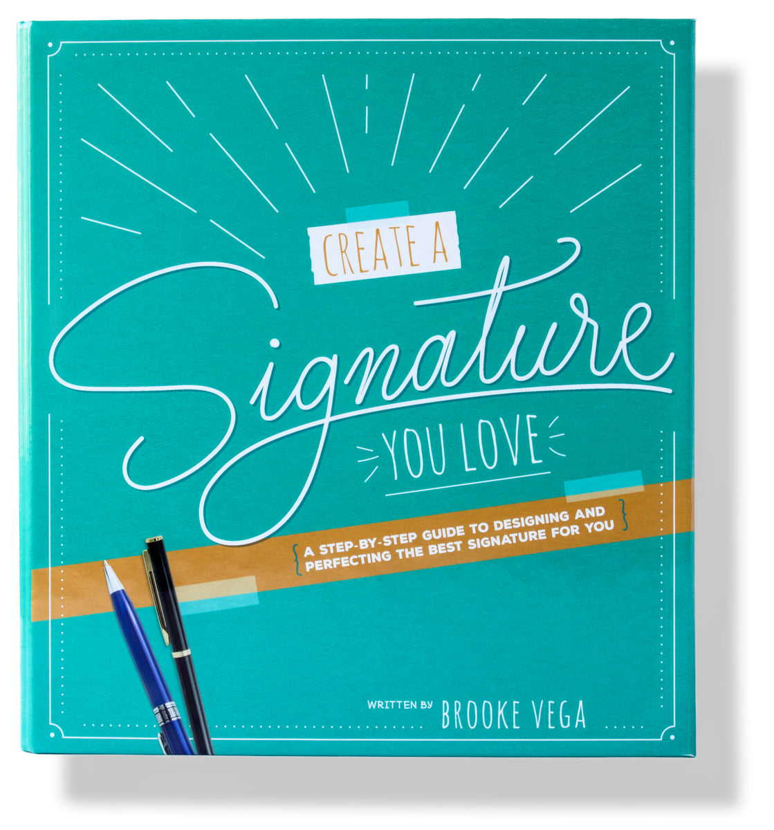 Image of the front cover of the Create a Signature You Love guide and workbook