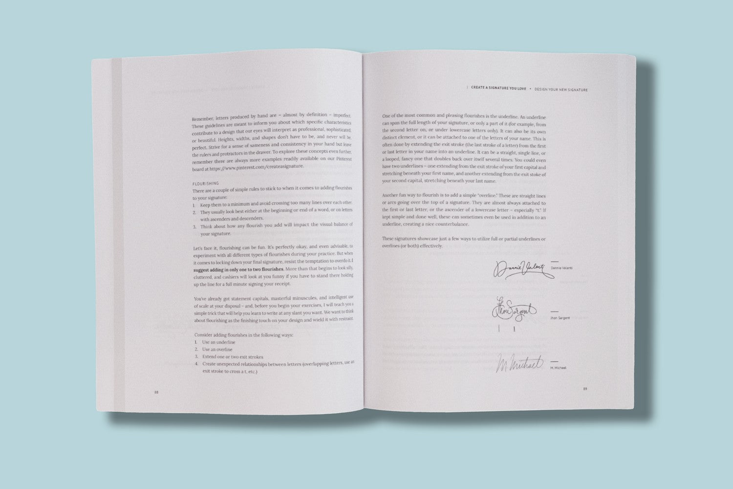 Perfect Signatures Books Paperback | Create a Signature You Love